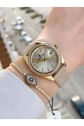 ساعت مچی بژ زنانه 31-34 میلی متر Daniel Klein - کد 921217295