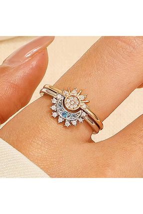 انگشتر جواهر زرد زنانه زیرکن Cheberry - کد 818057635