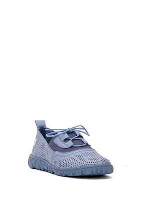کفش کژوال آبی زنانه چرم خالص Mammamia - کد 920365002