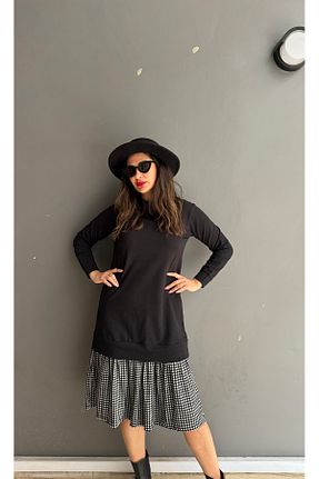 لباس مشکی زنانه رگولار Butik - کد 920402190