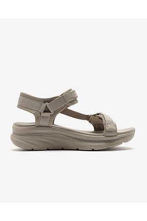 دمپائی بژ زنانه پاشنه تخت Skechers - کد 920416631