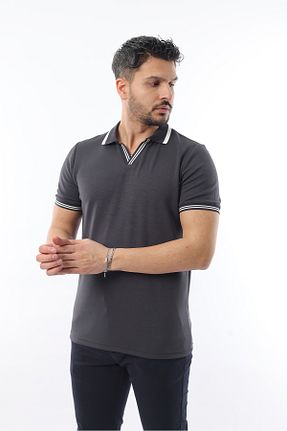 تیشرت طوسی مردانه اسلیم فیت Rodrigo - کد 920438546