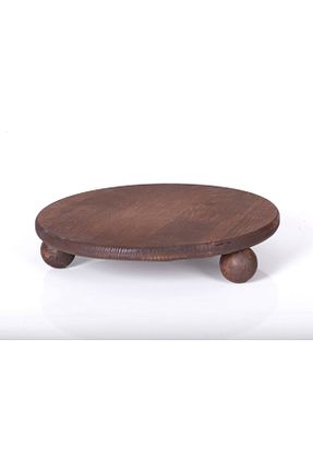 بشقاب قهوه ای چوب Rabo Craft - کد 905562240