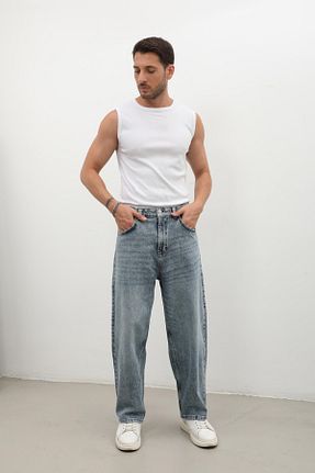 شلوار آبی مردانه پارچه BANNY JEANS - کد 848487972