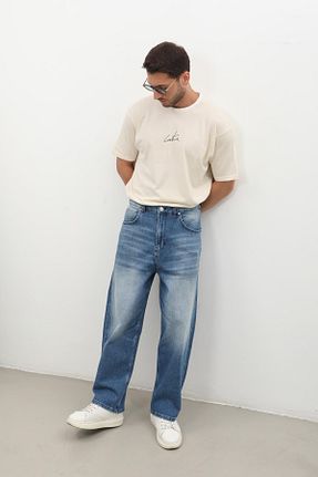 شلوار آبی مردانه پارچه BANNY JEANS - کد 848494179