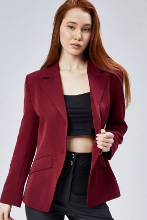 کت زرشکی زنانه Comfort MissThetis - کد 920472664