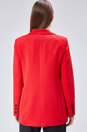 کت قرمز زنانه Comfort MissThetis - کد 920472655