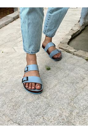 دمپائی آبی زنانه چرم مصنوعی COMFORT OF PANTOFOLE - کد 920477360