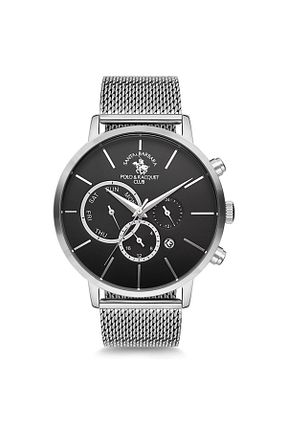 ساعت مچی سفید مردانه فلزی Santa Barbara Polo Racquet Club - کد 3475738