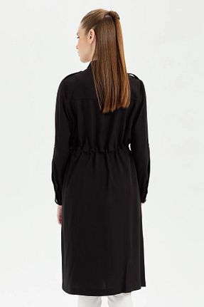 کلاه و ابایا مشکی زنانه بافتنی Gold Moda Renk - کد 906087882