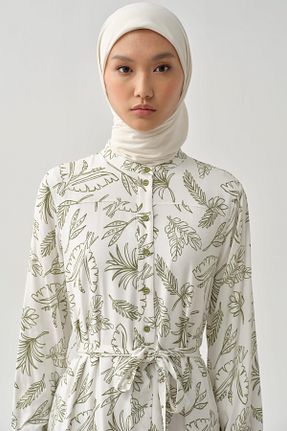 روسری بژ پلی استر Tuğba - کد 920506671