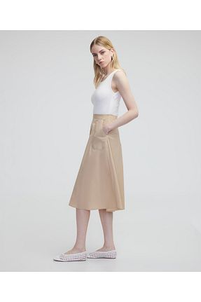 لباس بژ زنانه بافتنی MISS IPEKYOL - کد 920511848