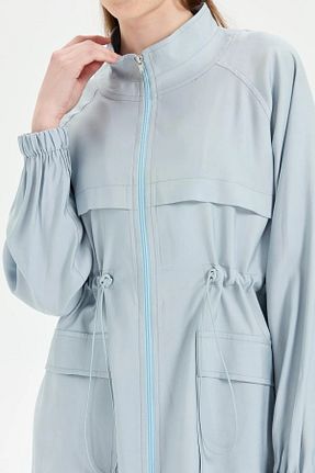 کلاه و ابایا آبی زنانه پلی استر Gold Moda Renk - کد 906085676