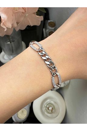 دستبند استیل (فولاد) قهوه ای استیل (فولاد) DARGENTOPELİT - کد 920520962