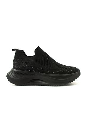 کفش اسنیکر مشکی زنانه تریکو Gökçe Shoes - کد 920521853