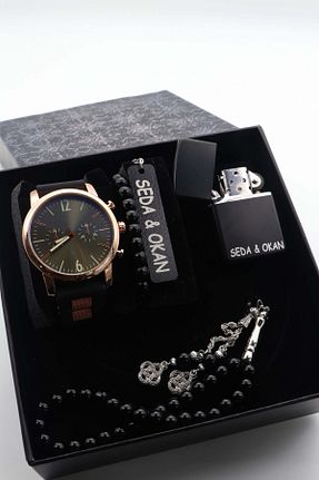 ست ساعت مچی مشکی مردانه استل (فولاد) Time İst - کد 797132123