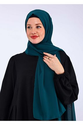 روسری سرمه ای شیفون VONAJU - کد 743586195
