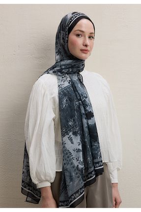 شال طوسی مردانه ابریشم Fresh - کد 920532558
