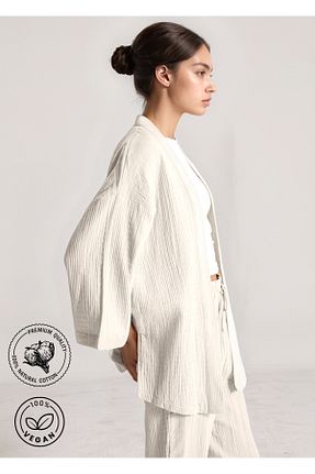 کیمونو و کافتان نباتی زنانه %100 پنبه Bled - کد 903944225