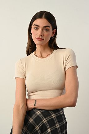 بادی بژ زنانه یقه دوچرخه Lorenzo - کد 920533129