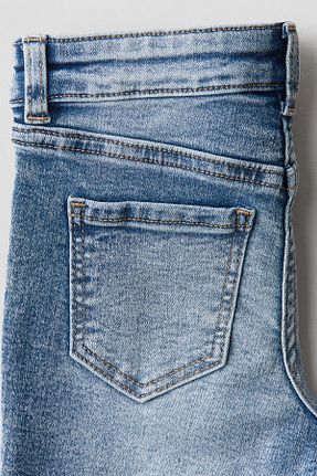 شلوار جین آبی بچه گانه پاچه کوتاه H&M - کد 921339697