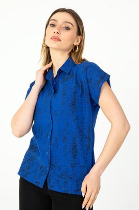 پیراهن سرمه ای زنانه رگولار Nuevo - کد 920548043