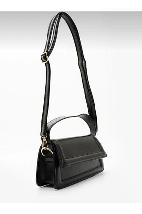 کیف دوشی مشکی زنانه چرم مصنوعی larosee - کد 920570880