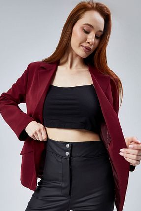 کت زرشکی زنانه رگولار CoolLook - کد 920561697