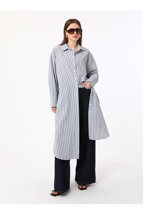 تونیک حجاب سرمه ای زنانه رگولار Benin - کد 920559017