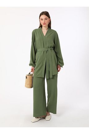 ست بالاتنه و پائین تنه خاکی زنانه رگولار Benin - کد 920559145