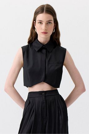 پیراهن مشکی زنانه رگولار Rue - کد 920576959
