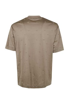تیشرت بژ مردانه رگولار Emporio Armani - کد 920589418