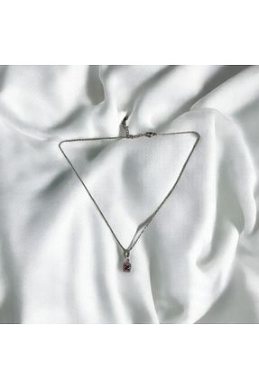 گردنبند استیل ( فولاد ) متالیک زنانه استیل (فولاد) EDZTRD - کد 905557984