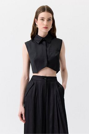 پیراهن مشکی زنانه رگولار Rue - کد 920576959