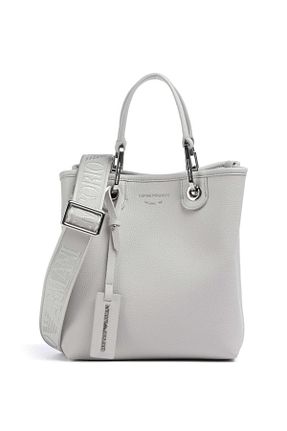 کیف دوشی طوسی زنانه پلی اورتان Emporio Armani - کد 920595542