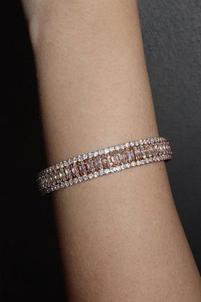 دستبند جواهر زرد زنانه Takıştır - کد 920595963