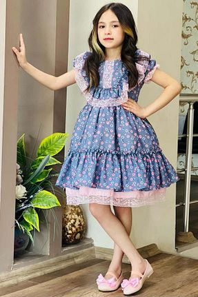 لباس بنفش بچه گانه بافتنی Riccotarz - کد 922174407