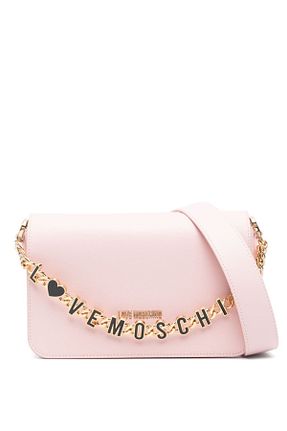 کیف دوشی صورتی زنانه Love Moschino - کد 920596206