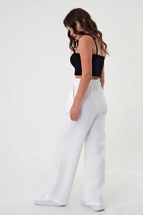 شلوار سفید زنانه پلی استر TETYS - کد 920611694
