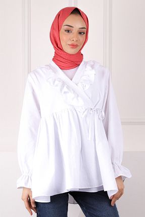 کیمونو و کافتان نباتی زنانه پنبه پلی استر İmajButik - کد 920611505