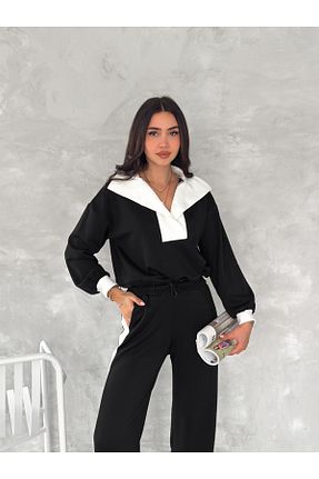 ست کرمکن اسپرت مشکی زنانه Rüzgara Dayanıklı 02Lady Fashion - کد 921546507