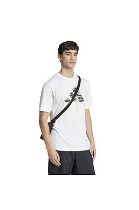 تیشرت اسپرت سفید مردانه رگولار adidas - کد 887264510