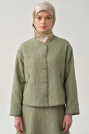 کت حجاب سبز زنانه رگولار Tuğba - کد 920634875