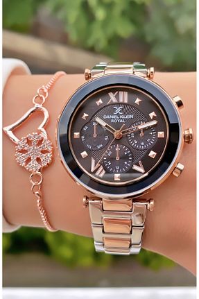 ساعت مچی سفید زنانه 36-40 میلی متر Daniel Klein - کد 255680932