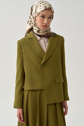کت حجاب سبز زنانه رگولار Tuğba - کد 920634742