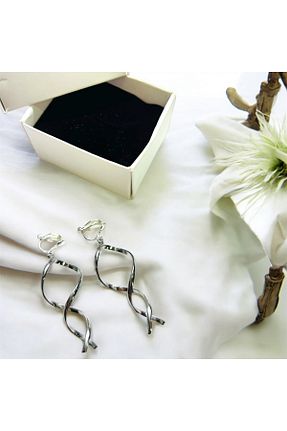 گوشواره غضروفی نقره 1PARÇAMAVİ - کد 920654308