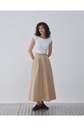 دامن بژ زنانه بافتنی BEWS - کد 898188196