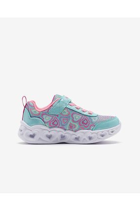 کفش اسنیکر سبز بچه گانه چسبی Skechers - کد 902242184