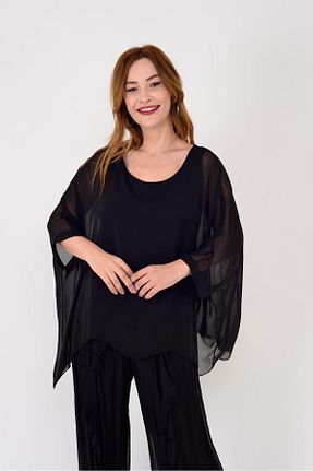 شلوار مشکی زنانه بافتنی EREN STYLE - کد 920685283