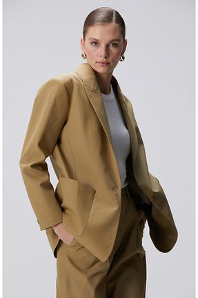 کت قهوه ای زنانه بافتنی Network - کد 902671676